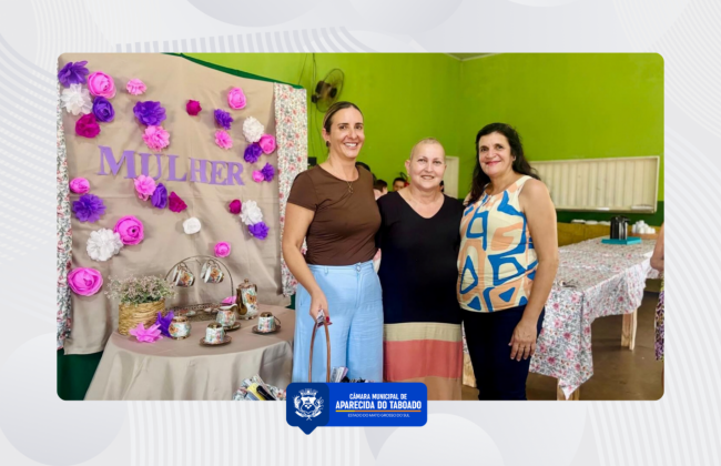 Vereadora Claudia Padim representa o Legislativo em comemora&ccedil;&atilde;o ao Dia da Mulher com grupo da Melhor Idade