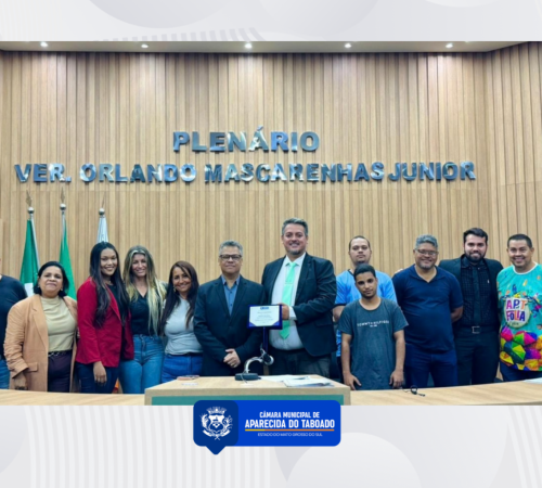 Banda Abre Alas Taboado &eacute; homenageada pelo Legislativo