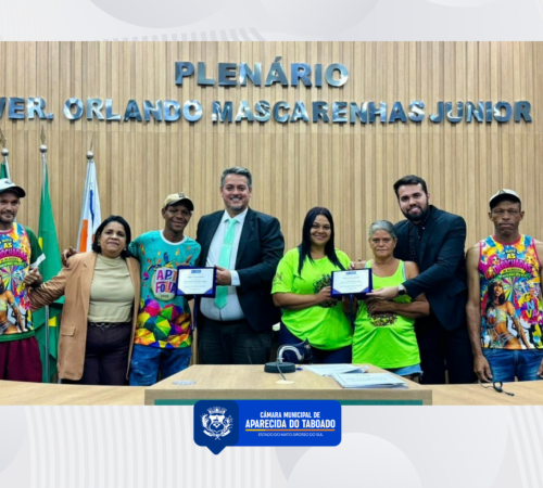 Parlamentares apresentam Mo&ccedil;&atilde;o de Congratula&ccedil;&otilde;es aos blocos que brilharam no APT Folia 2026