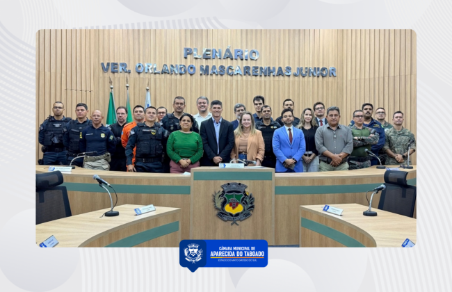 C&acirc;mara de Aparecida do Taboado presente na reuni&atilde;o para fortalecer integra&ccedil;&atilde;o entre for&ccedil;as de seguran&ccedil;a