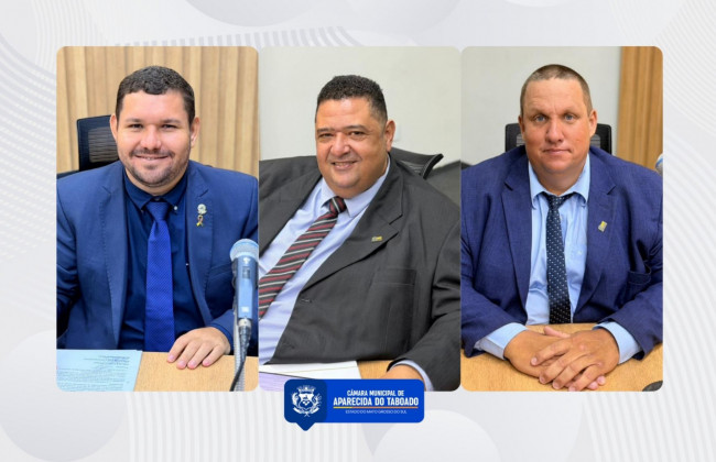 Vereadores Jucleber Bim, Marcelo Jardineiro e Maur&atilde;o prop&otilde;e melhorias em sa&uacute;de e infraestrutura urbana em Aparecida do Taboado