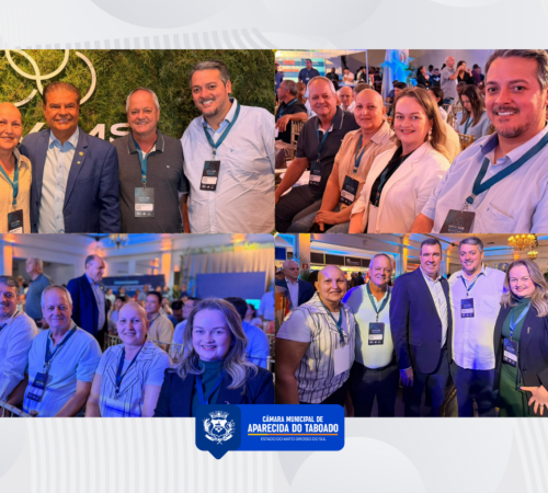 Vereadores de Aparecida do Taboado participam de congresso estadual da UCV/MS