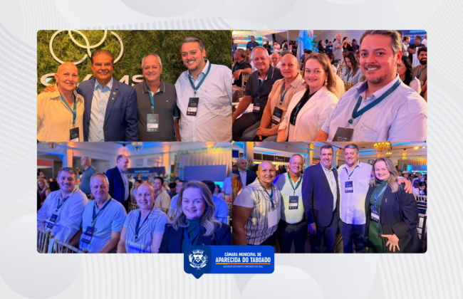 Vereadores de Aparecida do Taboado participam de congresso estadual da UCV/MS