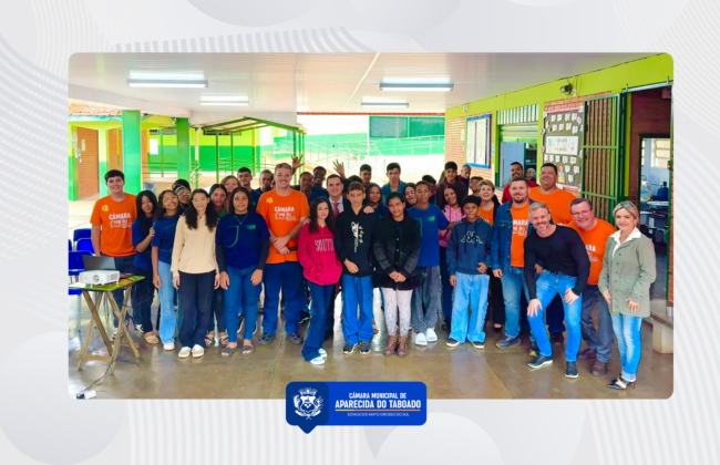 C&acirc;mara Vai &agrave; Escola 2026 promove cidadania no per&iacute;odo vespertino da Escola Georgina de Oliveira Rocha