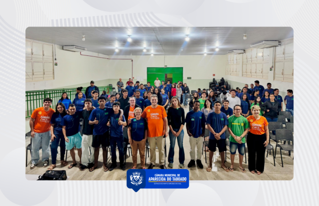 Programa C&acirc;mara vai &agrave; Escola 2026 encerra programa&ccedil;&atilde;o na noite de quinta-feira na Escola Estadual Ernesto Rodrigues
