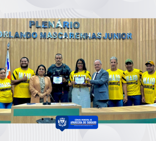 Patricia da Sa&uacute;de e Pinduca homenageiam DEMUTRAN e Pol&iacute;cia Militar pelo sucesso da campanha Maio Amarelo 2026