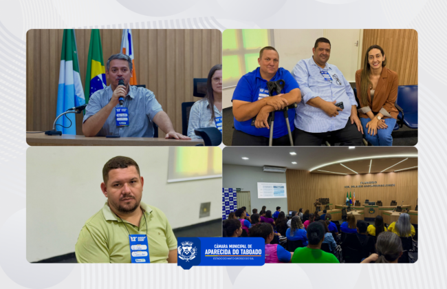 Legislativo Municipal participa da 12&ordf; Confer&ecirc;ncia Municipal de Sa&uacute;de e refor&ccedil;a compromisso com o fortalecimento do SUS
