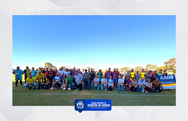 Legislativo prestigia abertura do 2&ordm; Campeonato Municipal de Futebol de Campo e refor&ccedil;a apoio ao esporte