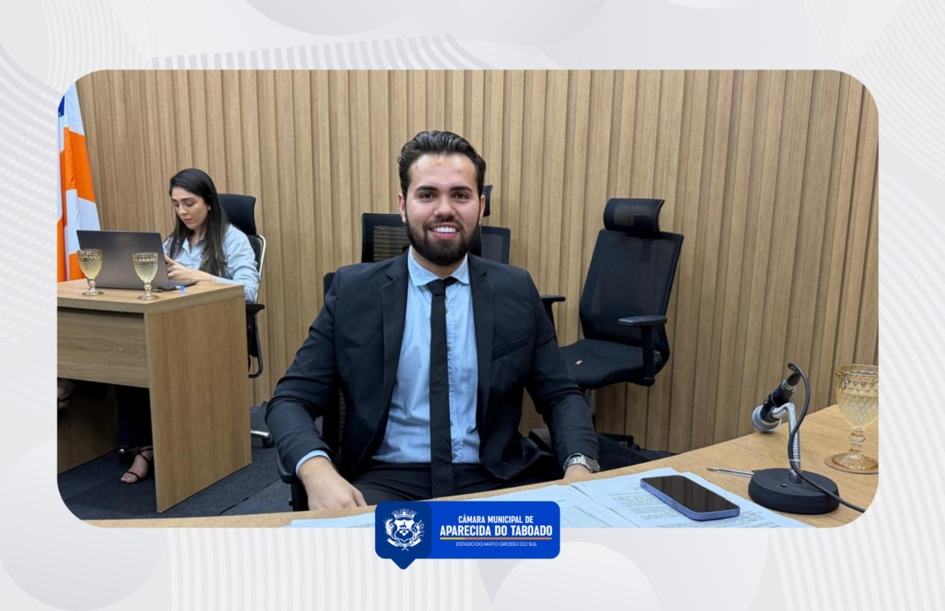 Matheus Costa apresenta propostas nas &aacute;reas de sa&uacute;de, tecnologia e bem-estar dos servidores
