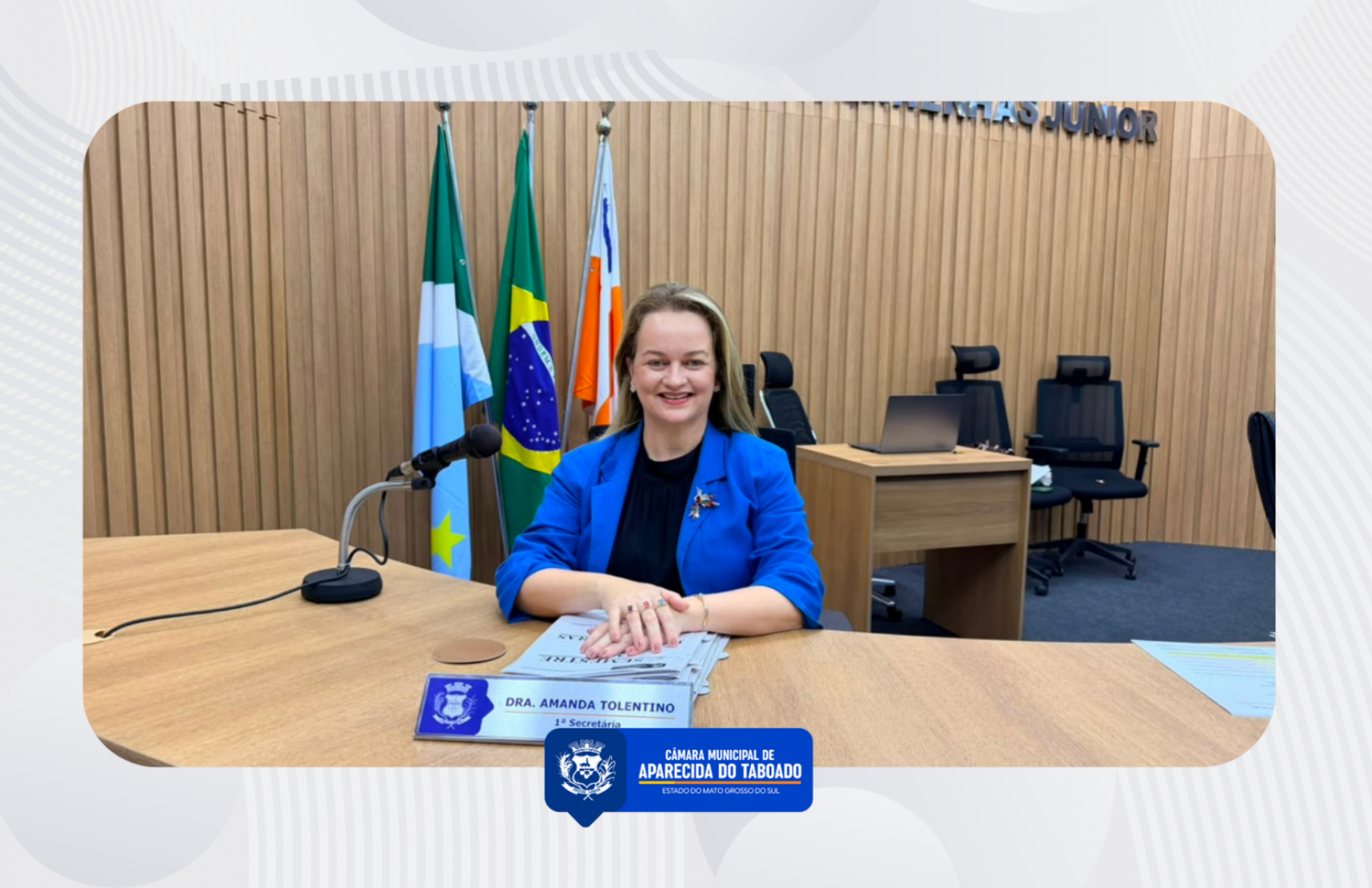 Dra. Amanda Tolentino prop&otilde;e espa&ccedil;o para camping e motorhomes no Balne&aacute;rio Municipal