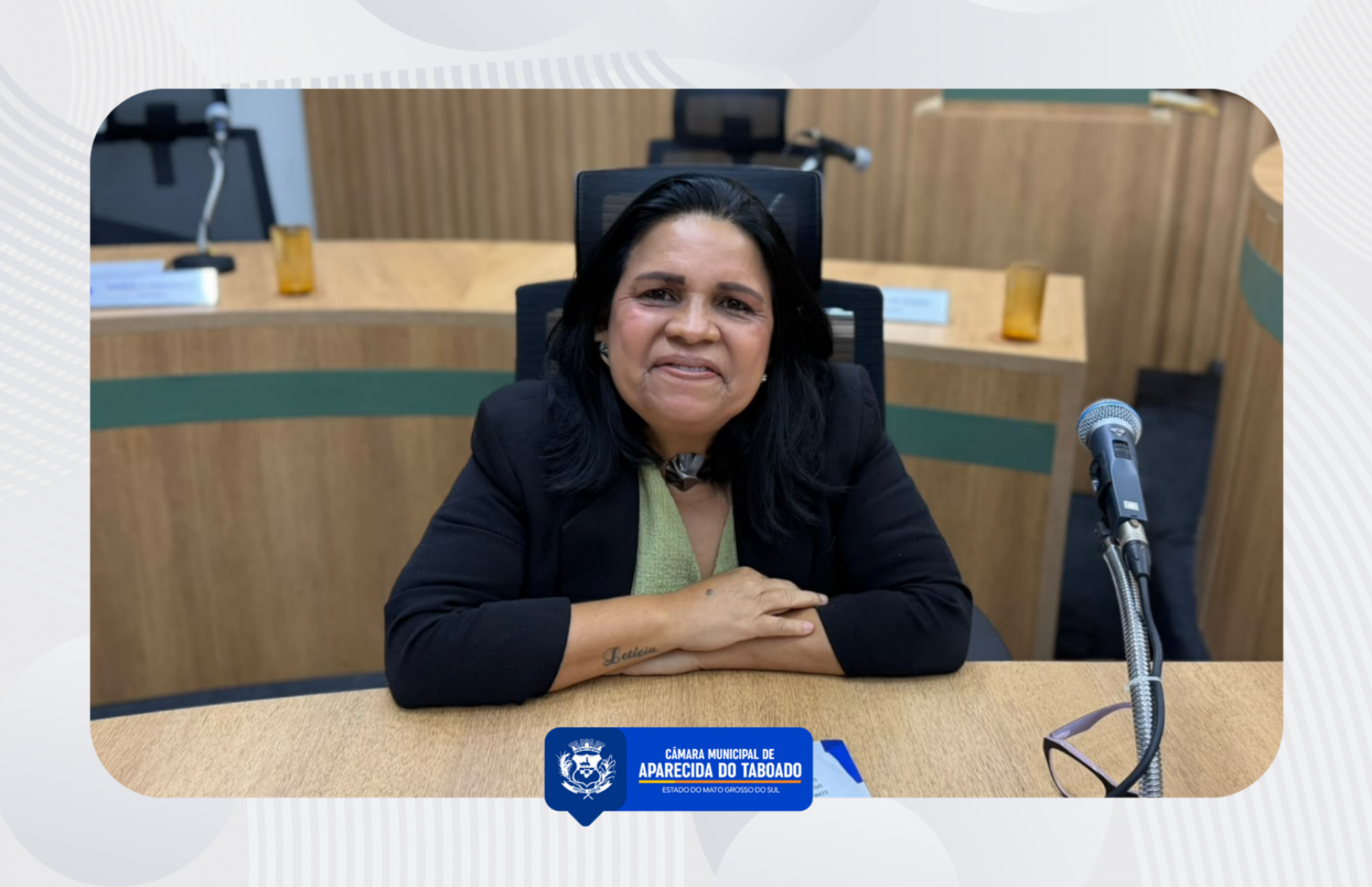 Vereadora Patricia da Sa&uacute;de solicita recapeamento da Rua Salgado Filho.