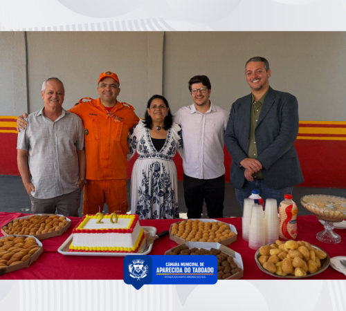 C&acirc;mara Municipal prestigia celebra&ccedil;&atilde;o dos 20 anos do Corpo de Bombeiros em Aparecida do Taboado