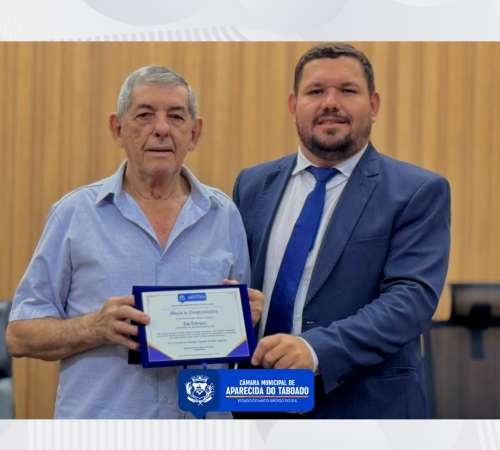 Jucleber Bim homenageia Jo&atilde;o Rodrigues pelos 40 anos do Pastel do J&atilde;o